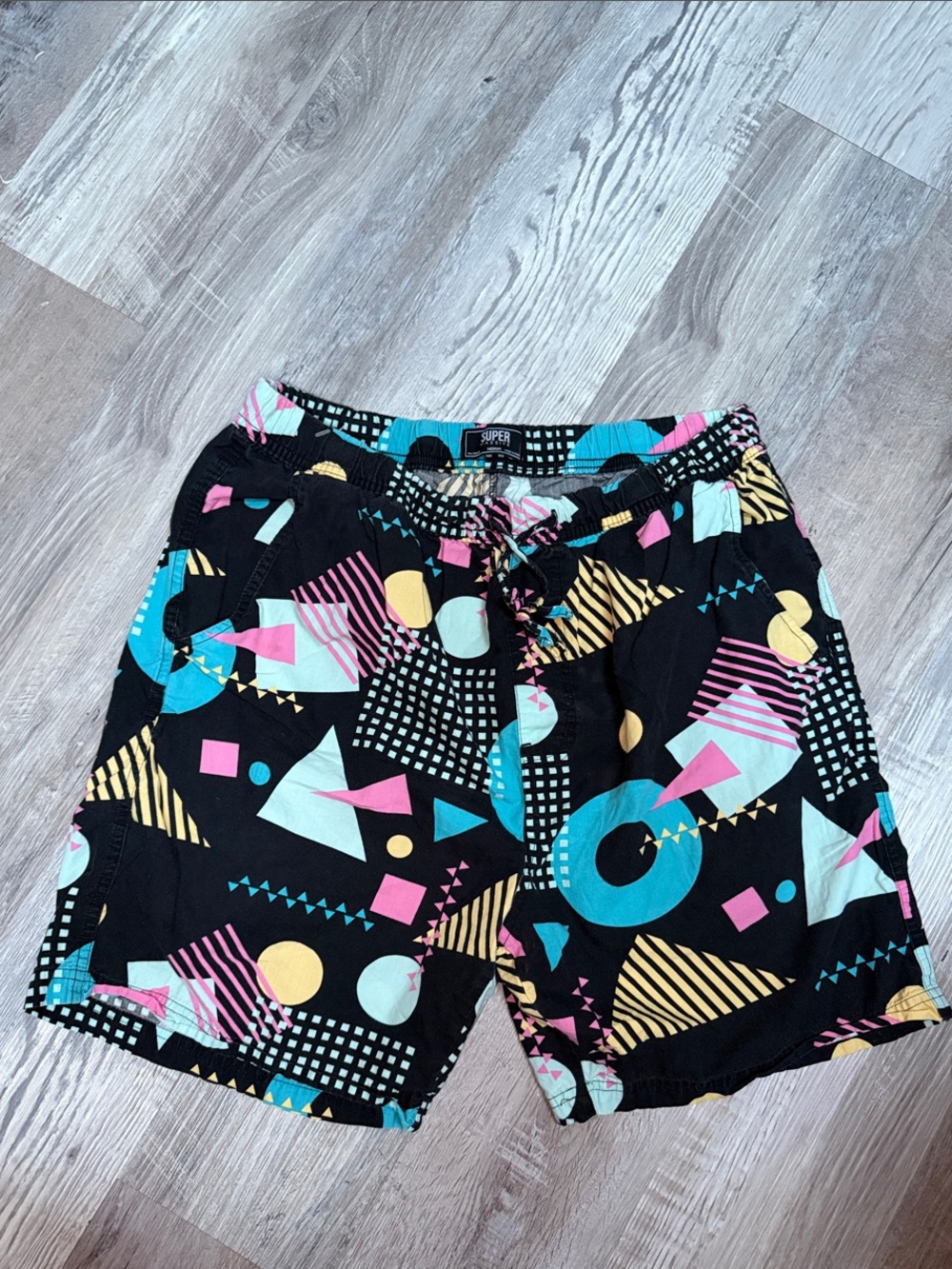 Super Massive  Flashed Print Shorts